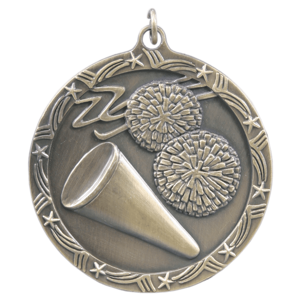 2.5" Cheerleading Star Medal – item ST69
