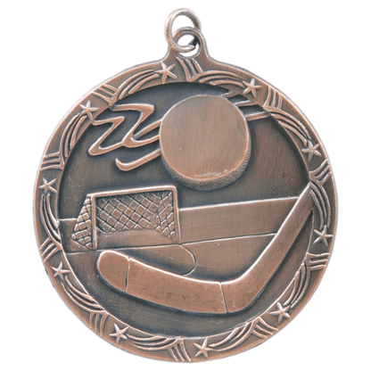 2.5" Hockey Star Medal – item ST70 image 3
