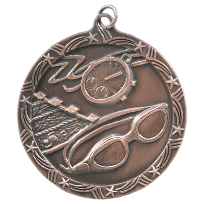2.5" Swimming Star Medal – item ST71 image 3