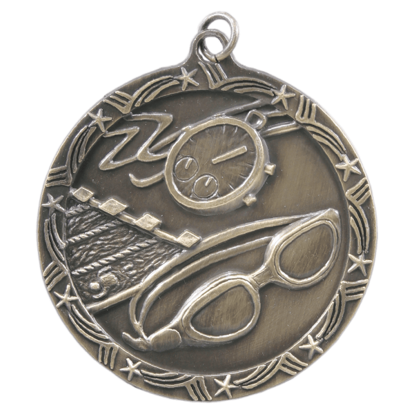 2.5" Swimming Star Medal – item ST71
