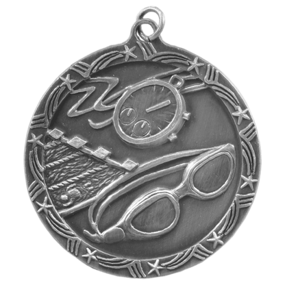 2.5" Swimming Star Medal – item ST71 image 2