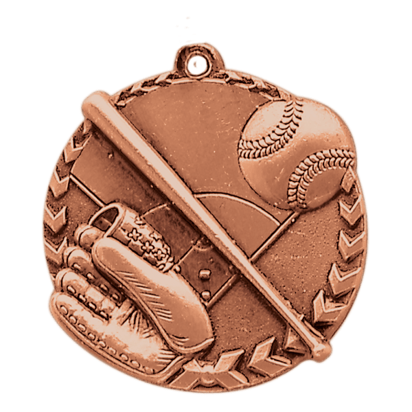 1.75" Baseball Millennium Medal – item STM1203
