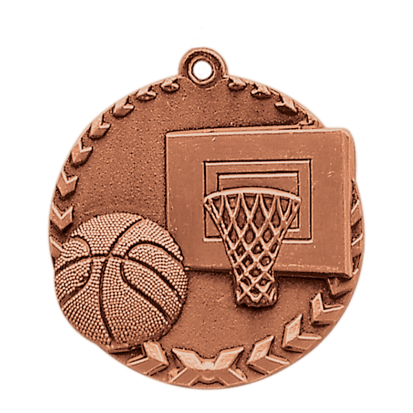 1.75" Basketball Millennium Medal – item STM1207