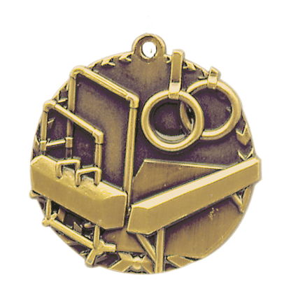 1.75" Gymnastics Millennium Medal – item STM1214