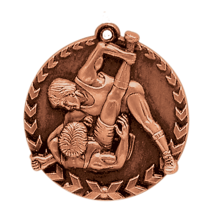 1.75" Wrestling Millennium Medal – item STM1216 image 2