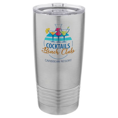 Sublimatable Polar Camel 20 oz. Vacuum Insulated Tumbler – item STM62