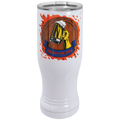 Sublimatable 14 oz. Polar Camel Pilsner with Clear Lid – item STM66 image 2