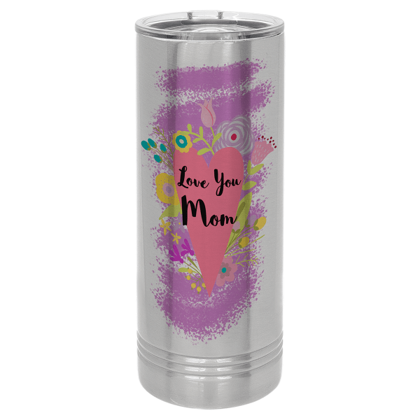 Polar Camel 22 oz. Sublimatable Skinny Tumbler with Slider – item STM68