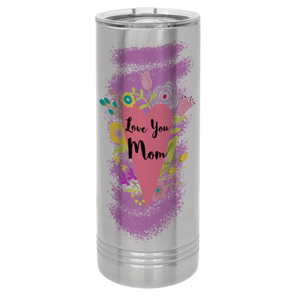 Polar Camel 22 oz. Sublimatable Skinny Tumbler with Slider – item STM68