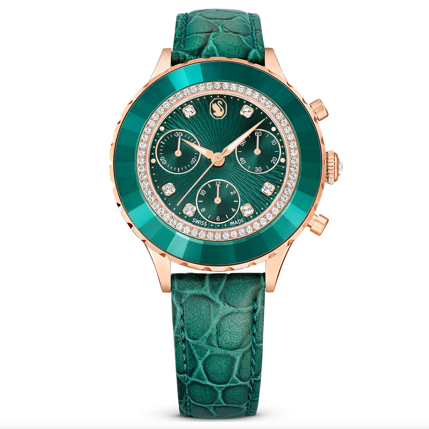 Swarovski Green Octea Chrono watch
