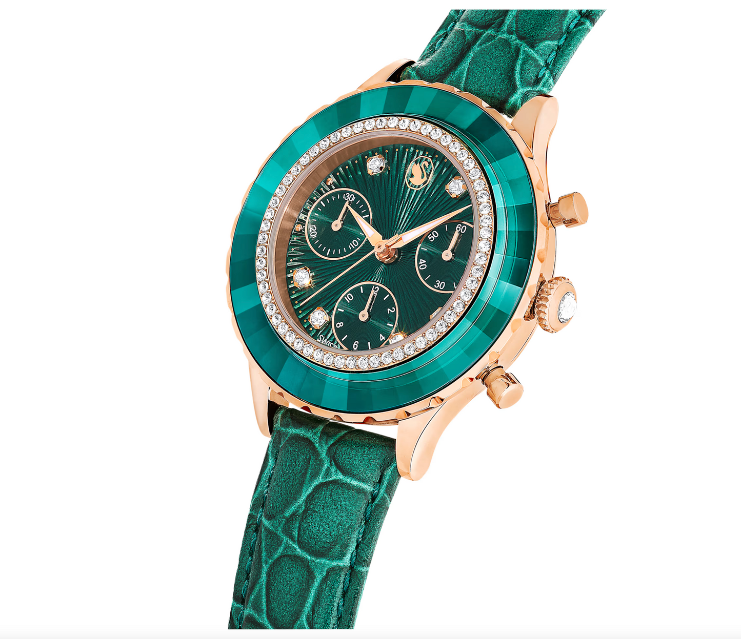 Swarovski Green Octea Chrono watch