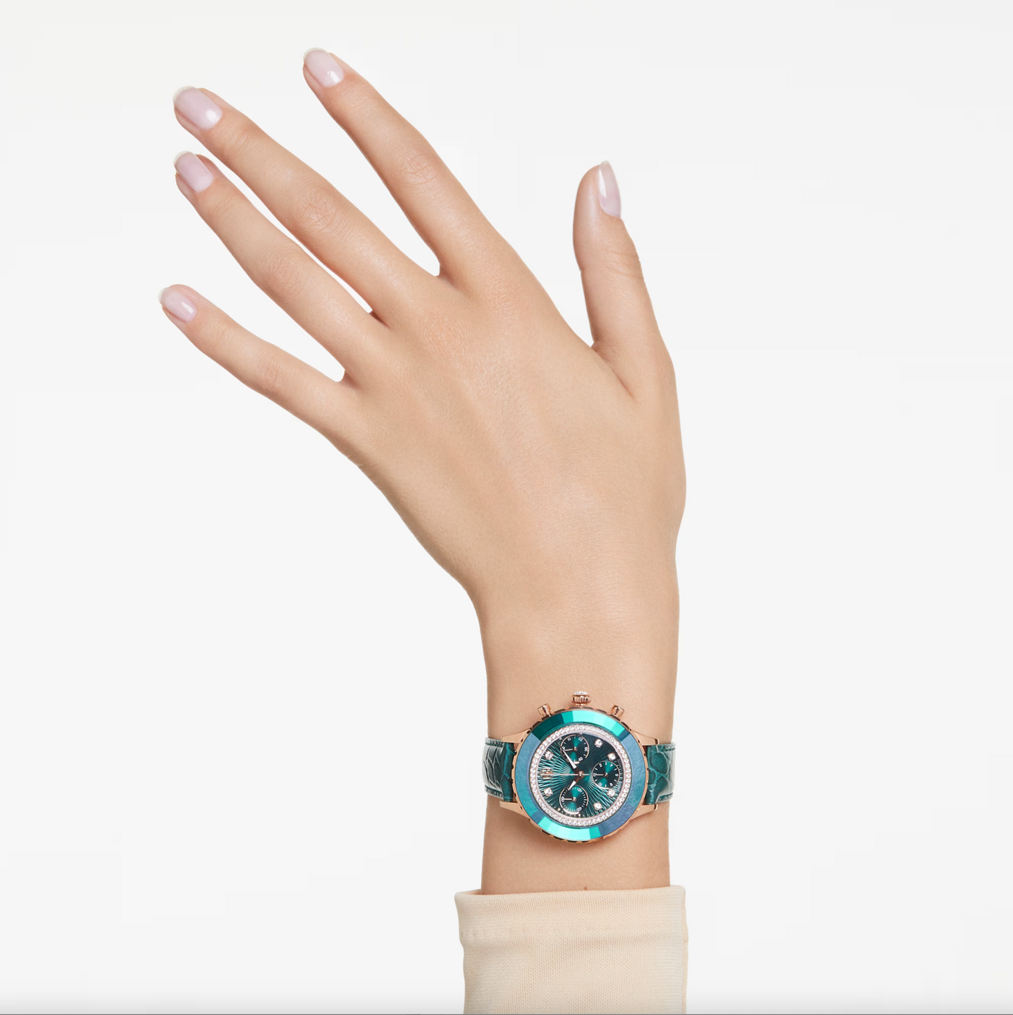 Swarovski Green Octea Chrono watch