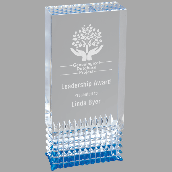 2.75" X 6 Tribute Acrylic Award – item TBA1BU