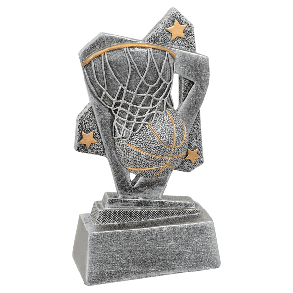 5.5" Basketball Triumph Resin Award – item TR102