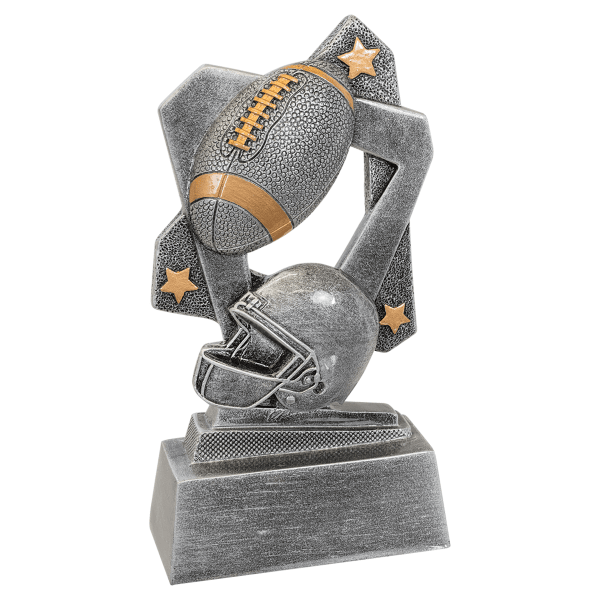 5.5" Football Triumph Resin Award – item TR105