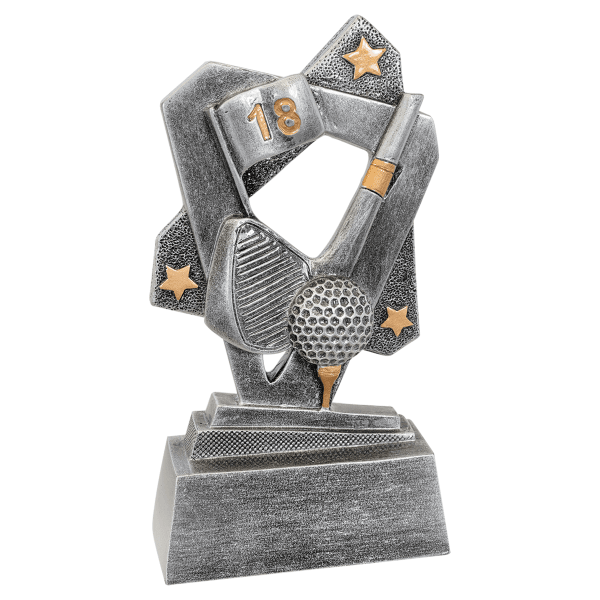 5.5" Golf Triumph Resin Award – item TR106