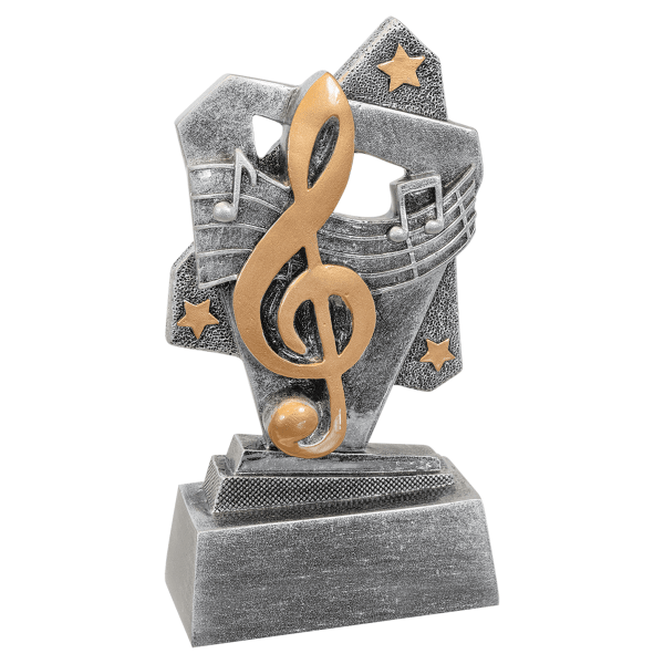 5.5" Music Triumph Resin Award – item TR109