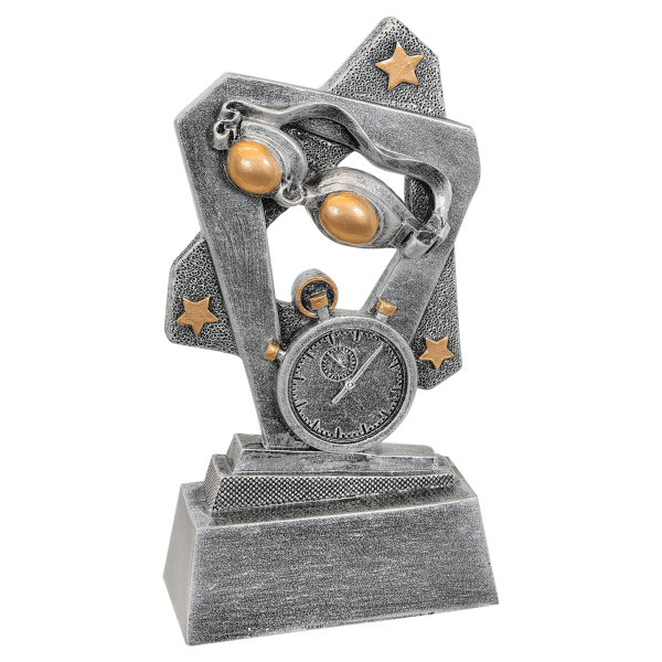 5.5" Swimmng Triumph Resin Award – item TR113