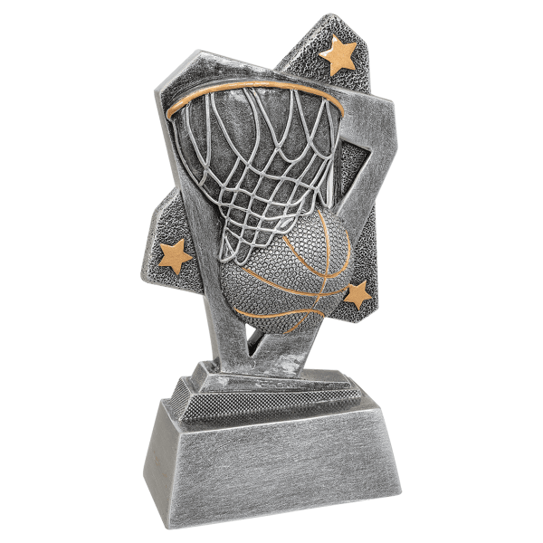 6.5" Basketball Triumph Resin Award – item TR152