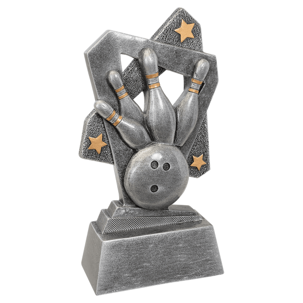 6.5" Bowling Triumph Resin Award – item TR153