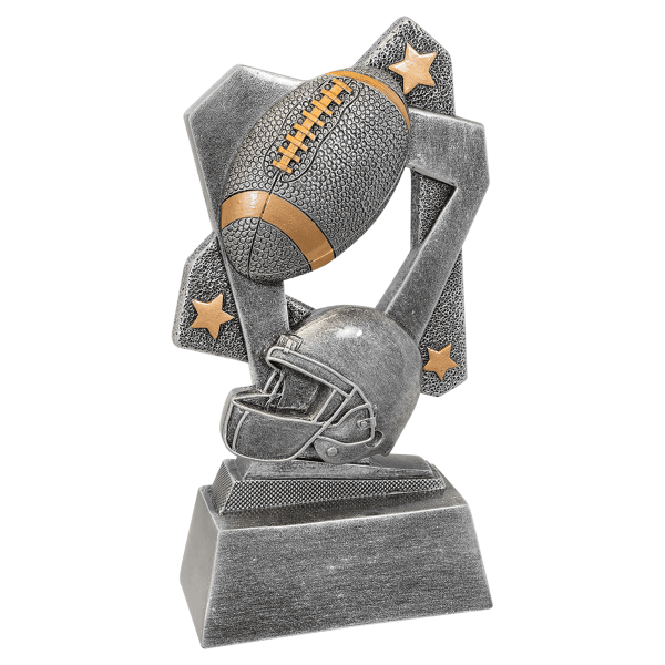 6.5" Football Triumph Resin Award – item TR155