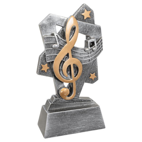 6.5" Music Triumph Resin Award – item TR159