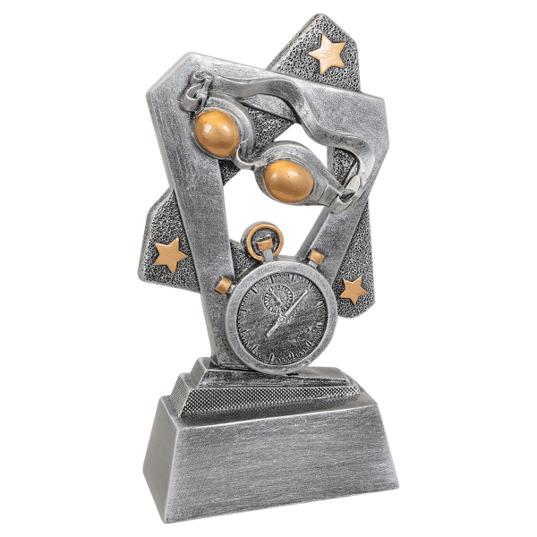 6.5" Swimmng Triumph Resin Award – item TR163