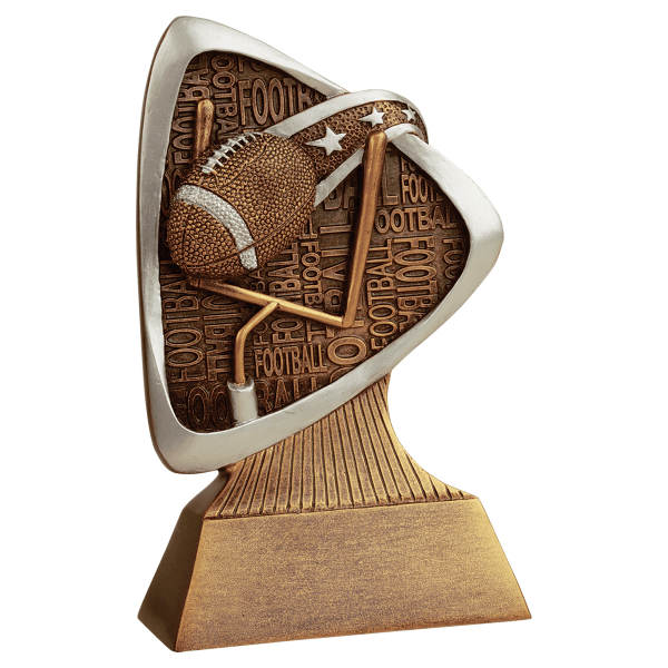 5.5" Football Triad Resin Award – item TRD105