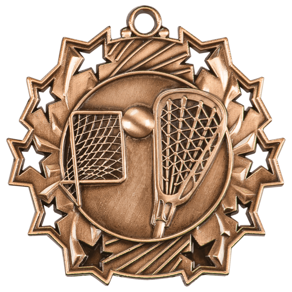 2.25" Placement Ten Star Medal – item TS409 image 3