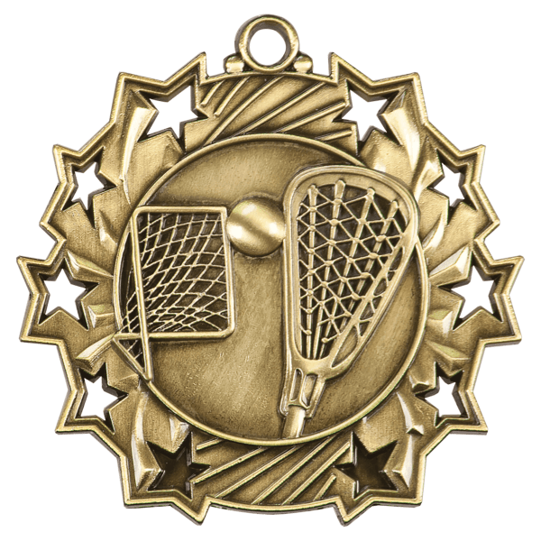 2.25" Placement Ten Star Medal – item TS409