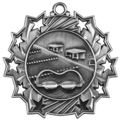 2.25" Placement Ten Star Medal – item TS412 image 2