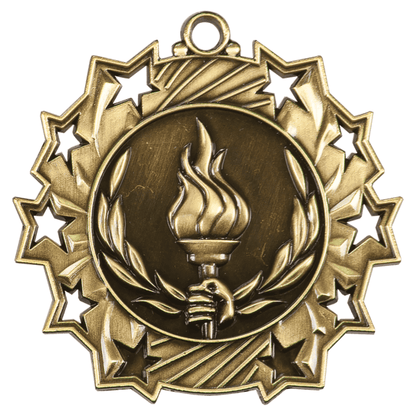 2.25" Victory Ten Star Medal – item TS416