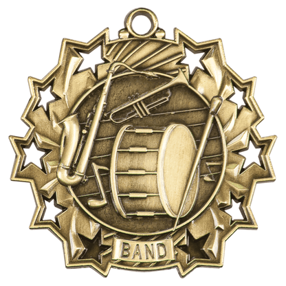 2.25" Placement Ten Star Medal – item TS502