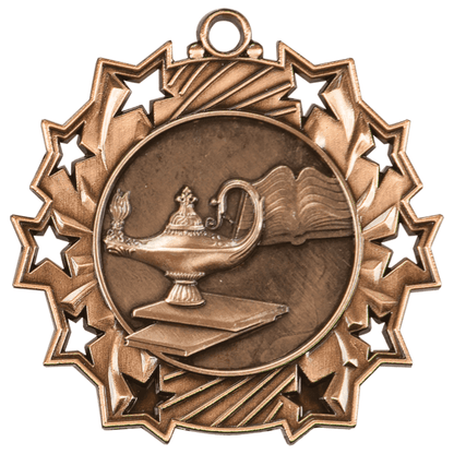 2.25" Placement Ten Star Medal – item TS504 image 3
