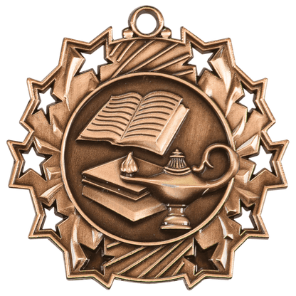 2.25" Academic Ten Star Medal – item TS506 image 3
