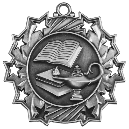 2.25" Academic Ten Star Medal – item TS506 image 2