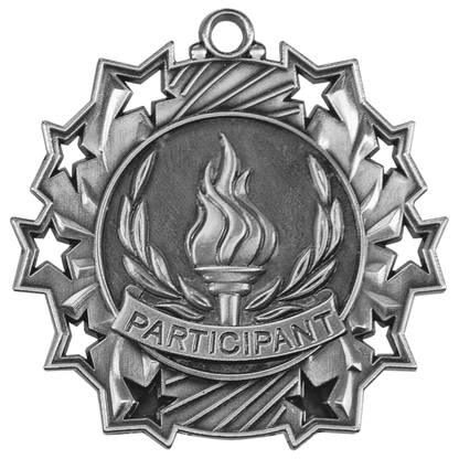 2.25" Placement Ten Star Medal – item TS510 image 2