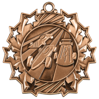 2.25" Placement Ten Star Medal – item TS512 image 3