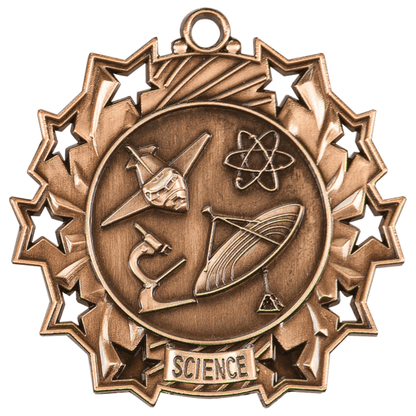 2.25" Placement Ten Star Medal – item TS515 image 3