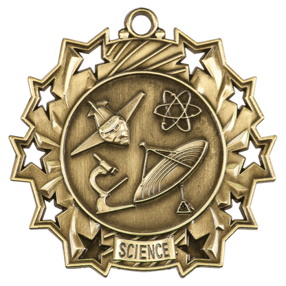 2.25" Placement Ten Star Medal – item TS515
