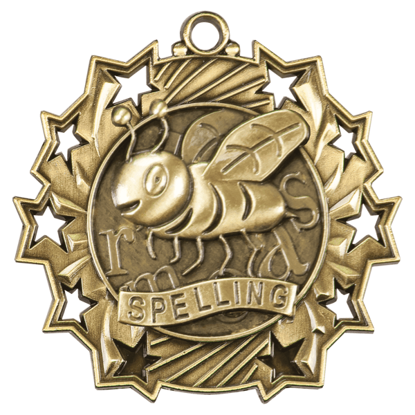 2.25" Placement Ten Star Medal – item TS516