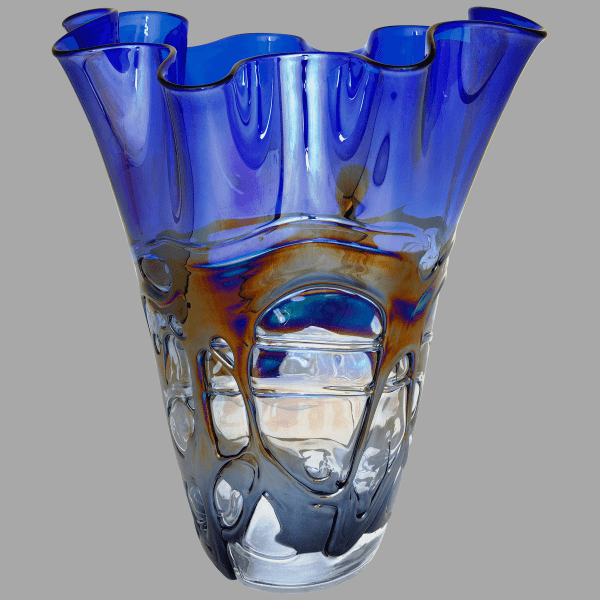 14" Art Glass Vase – item VAS106