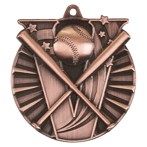 2" Baseball Victory Medal – item VM101 image 3