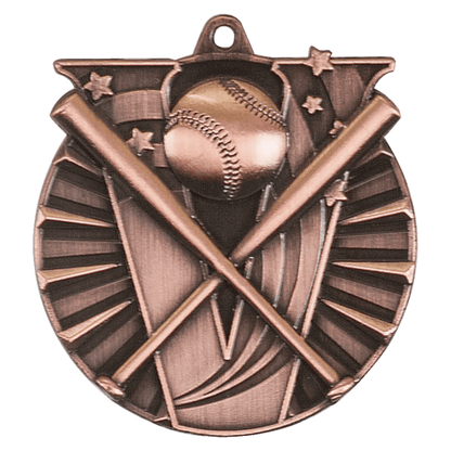 2" Baseball Victory Medal – item VM101 image 3