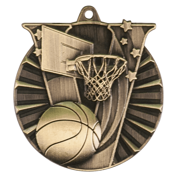 2" Basketball Victory Medal – item VM102