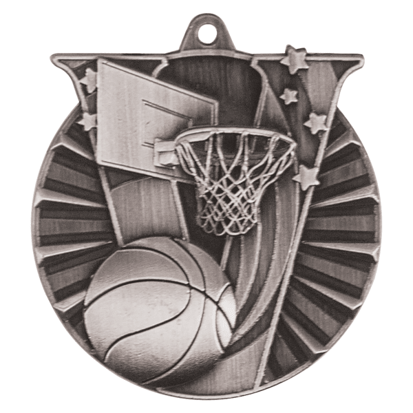 2" Basketball Victory Medal – item VM102 image 2