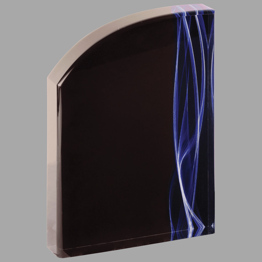 7" Wave Blue Vapor Acrylic — VPA111