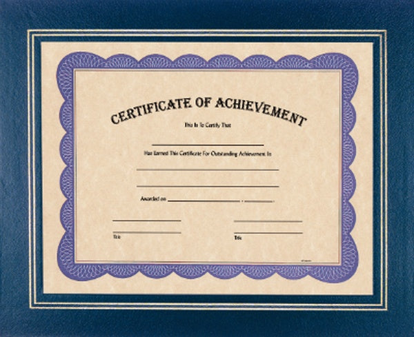 13.25" x 10.75" Certificate Holder Plaque – item Z7BLU