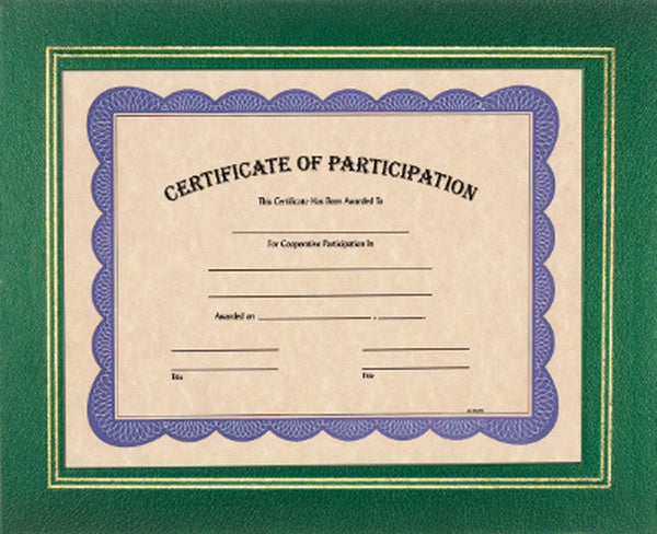 13.25" x 10.75" Certificate Holder Plaque – item Z7GRN