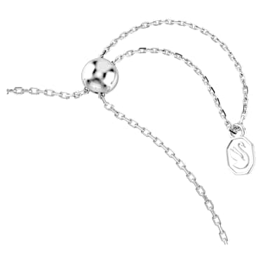 Ariana Grande x Swarovski bracelet, Mixed cuts, Flower, Multicolored, Rhodium plated image 3